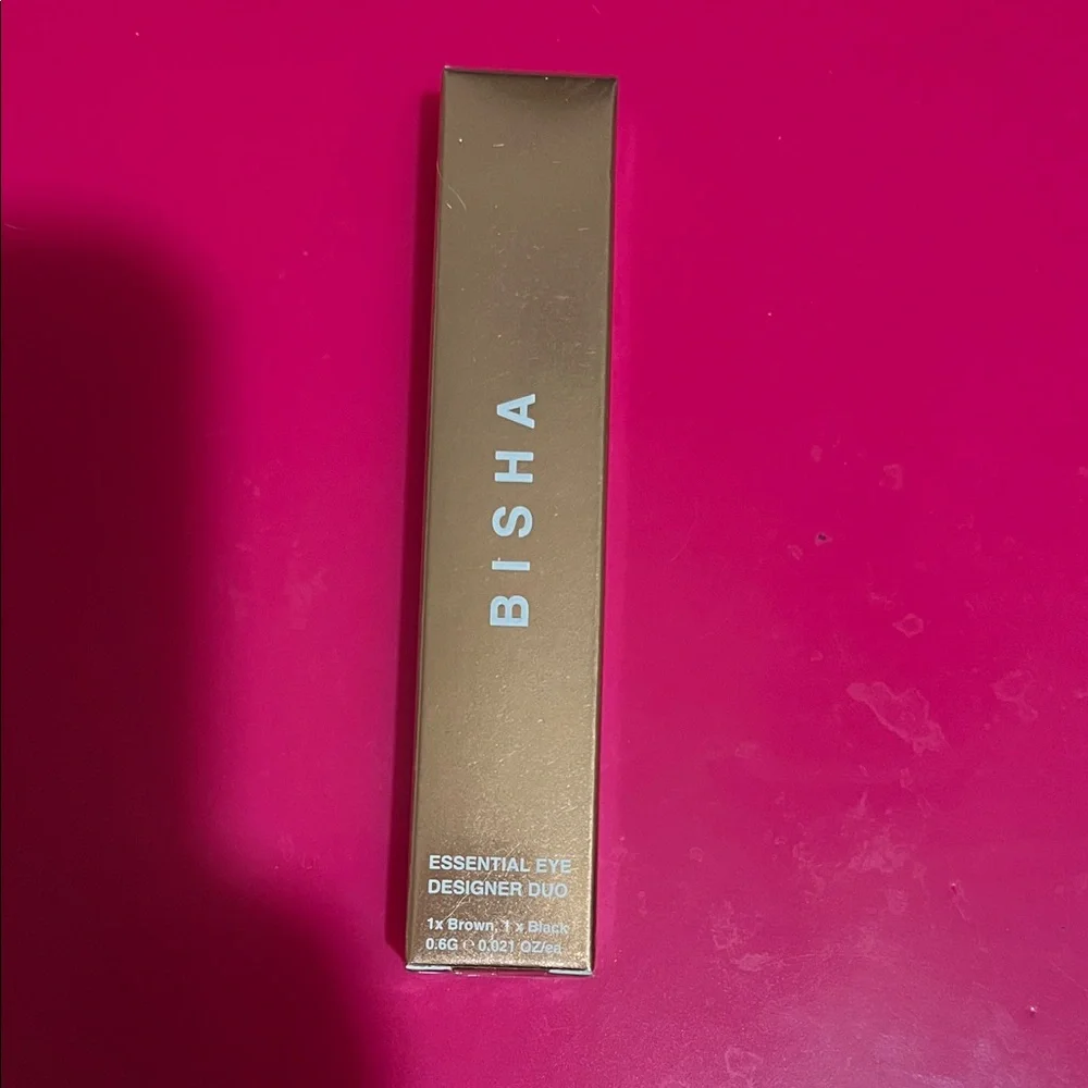 Bisha Essential Eye Duo Liquid Eye Liner — Brown & Black Shades